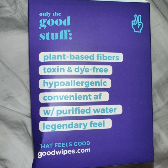 Goodwipes Body Wipes 10 per pack FRESH UNSCENTED-10 Individual Wipes 9x11.5 - Picture 4 of 5